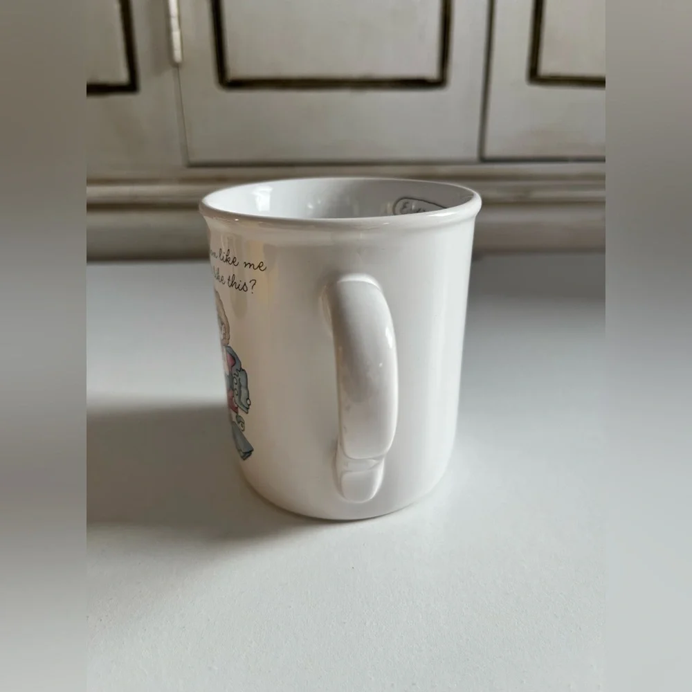 Vintage 80's Hallmark Rim Shots Coffee Cup Office Humor Mug Secretary Assistant